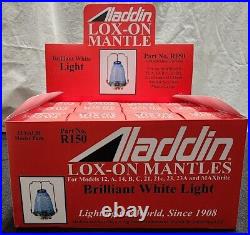 Twelve (12) Bnib Aladdin Lamp Lox-on Mantles Part Number R150 Free Shipping