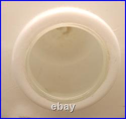 Two Vintage Aladdin White Moonstone Alacite Oil Lamps