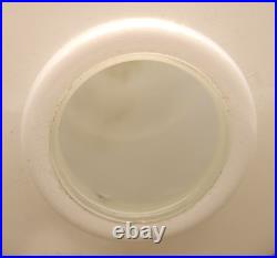 Two Vintage Aladdin White Moonstone Alacite Oil Lamps