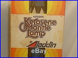 Two Vintage Matched Aladdin Kerosene Mantle Lampsnever Out Of Sealed Boxes