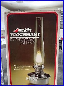 UNOPENED Antique Aladdin Incandescent Oil Lamp watchman 1 Collectors Item