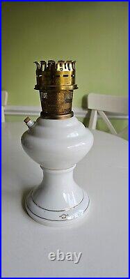 Unlisted Aladdin Ceramic Table Lamp Fount Model 23 Burner Possibly Prototype