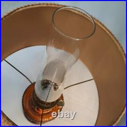 Unused Aladdin Lincoln Drape Kerosene Lamp Model C Burner withCloth Shade