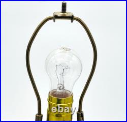 Uranium Glass Old Formula Alacite Boudoir Lamp By Aladdin UV Reactive 1939
