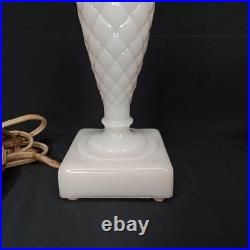 Uranium Glass Old Formula Alacite Boudoir Lamp By Aladdin UV Reactive 1939