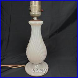 Uranium Glass Old Formula Alacite Boudoir Lamp By Aladdin UV Reactive 1939 Uranium Glass Old Formula Alacite Boudoir Lamp By Aladdin UV Reactive 1939