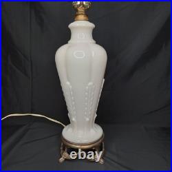 Uranium Glass Old Formula Alacite Boudoir Lamp By Aladdin UV Reactive 1939 Uranium Glass Old Formula Alacite Boudoir Lamp By Aladdin UV Reactive 1939