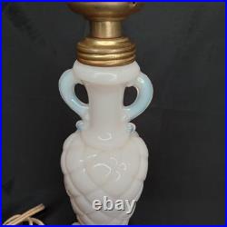 Uranium Glass Old Formula Alacite Boudoir Lamp By Aladdin UV Reactive 1939