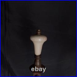 Uranium Glass Old Formula Alacite Boudoir Lamp By Aladdin UV Reactive 1939