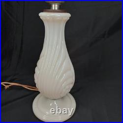 Uranium Glass Old Formula Alacite Boudoir Lamp By Aladdin UV Reactive 1939 Uranium Glass Old Formula Alacite Boudoir Lamp By Aladdin UV Reactive 1939