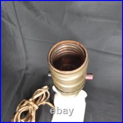 Uranium Glass Old Formula Alacite Boudoir Lamp By Aladdin UV Reactive 1939