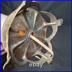 Uranium Glass Old Formula Alacite Boudoir Lamp By Aladdin UV Reactive 1939