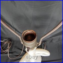 Uranium Glass Old Formula Alacite Boudoir Lamp By Aladdin UV Reactive 1939