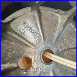 Uranium Glass Old Formula Alacite Boudoir Lamp By Aladdin UV Reactive 1939 Uranium Glass Old Formula Alacite Boudoir Lamp By Aladdin UV Reactive 1939