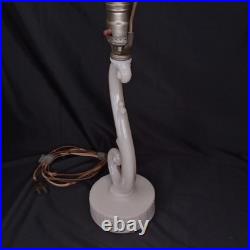 Uranium Glass Old Formula Alacite Boudoir Lamp By Aladdin UV Reactive 1939