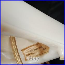 Uranium Glass Old Formula Alacite Boudoir Lamp By Aladdin UV Reactive 1939