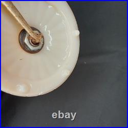 Uranium Glass Old Formula Alacite Boudoir Lamp By Aladdin UV Reactive 1939