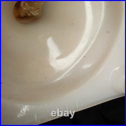 Uranium Glass Old Formula Alacite Boudoir Lamp By Aladdin UV Reactive 1939