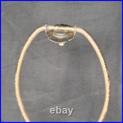 Uranium Glass Old Formula Alacite Boudoir Lamp By Aladdin With Sticker 1939