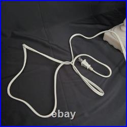 Uranium Glass Old Formula Alacite Boudoir Lamp By Aladdin With Sticker 1939