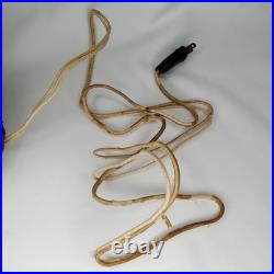 Uranium Glass Old Formula Alacite Embossed Lamp By Aladdin UV Reactive 1939