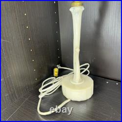 Uranium glass Lamp aladdin Alacite Glass Boudoir Lamp Art deco vintage