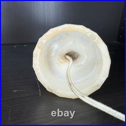 Uranium glass Lamp aladdin Alacite Glass Boudoir Lamp Art deco vintage