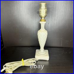 Uranium glass Lamp aladdin Alacite Glass Boudoir Lamp Art deco vintage