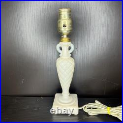 Uranium glass Lamp aladdin Alacite Glass Boudoir Lamp Art deco vintage