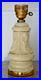 VINTAGE ALADDIN 1074 ELECTRIC TABLE LAMP Very Nice Cream Gold Accents 14 WORKS