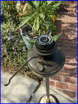 VINTAGE ALADDIN 41177-W OIL FLOOR LAMP With MODEL B BURNER