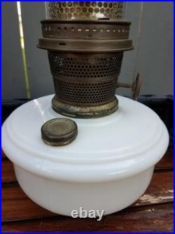 VINTAGE ALADDIN ALACITE WALL BRACKET LAMP #0153 Model B Burner