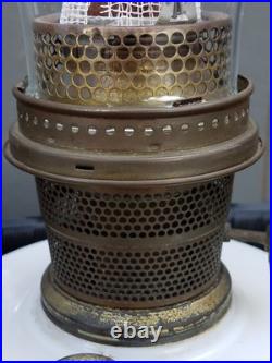VINTAGE ALADDIN ALACITE WALL BRACKET LAMP #0153 Model B Burner