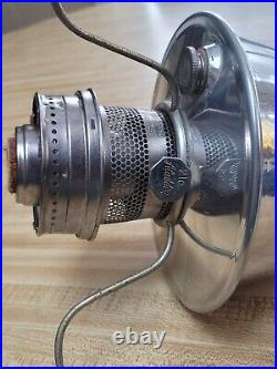 VINTAGE ALADDIN CABOOSE RAILROAD KEROSENE LAMP FONT With 2C BURNER & FILLER CAP