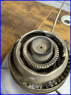 VINTAGE ALADDIN CABOOSE Railroad Kerosene Oil Lamp + Wall Mount Bracket Flexible