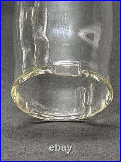 VINTAGE ALADDIN OIL LAMP CLEAR WASHINGTON DRAPE NU-TYPE MODEL B BURNER, Model B