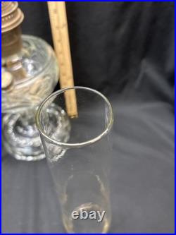 VINTAGE ALADDIN OIL LAMP CLEAR WASHINGTON DRAPE NU-TYPE MODEL B BURNER, Model B