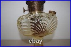 VINTAGE Aladdin Clear Washington Drape Oil Lamp Nu-Type Model B withLox-On Mantle