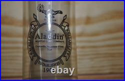 VINTAGE Aladdin Clear Washington Drape Oil Lamp Nu-Type Model B withLox-On Mantle
