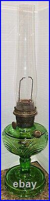 VINTAGE Aladdin Model B Washington Drape Hurricane Kerosene Lamp Antique Lox Top