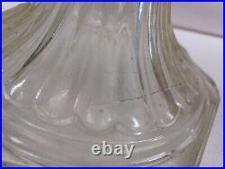 VINTAGE Aladdin Oil Lamp Corinthian 1936 Model B Burner With Chimney