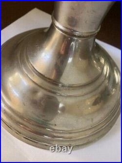 VIntage Aladdin Kerosene Lamp, Nickel Model 12 with Shade 1928-1935