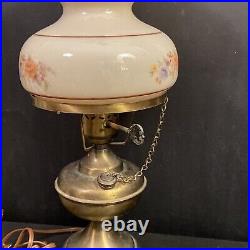 VIntage Aladdin Kerosene Metal Lamp with Glass Shade 1928-1935
