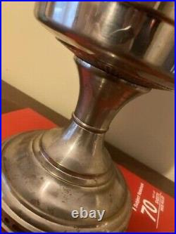 VIntage Aladdin Kerosine Lamp Nickel Model 12 with Shade 1928-1935