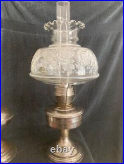 VIntage Aladdin Oil lamp Model 12 with Shade 1928-1935