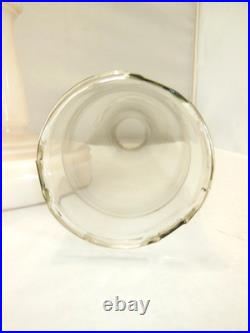 VTG 1940's ALADDIN LIGHT PINK ALACITE GLASS OIL LAMP MODEL B TALL LINCOLN DRAPE