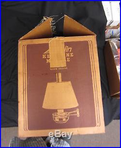 VTG. ALADDIN RAILROAD CABOOSE KEROSENE MANTLE LAMP WithWALL BRACKET #23000. NEW