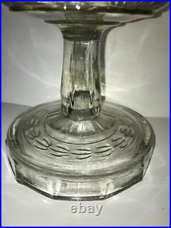 VTG ALADDIN WASHINGTON DRAPE OIL/KEROSENE LAMPNU-TYPE MODEL B Clear Glass