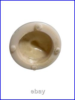 VTG Aladdin Alacite Uranium Glass Lamp Base Only