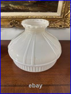 VTG Aladdin Electric Model-B Tall Lincoln Drape Alacite Lamp Uranium Glows